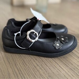 NWT Black Uniform Dress Mary Jane Shoes for toddler Girls size 13 seychelles